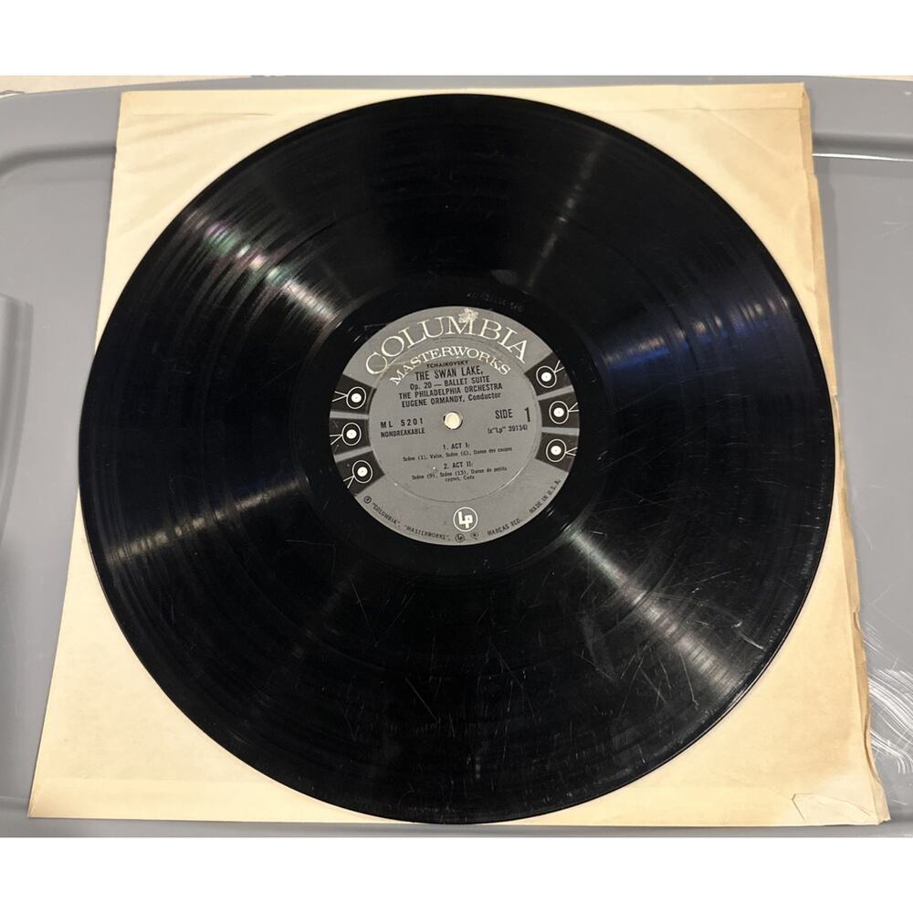 Tchaikovsky Swan Lake LP–Eugene Ormandy Philadelphia Orchestra Columbia ML 5201